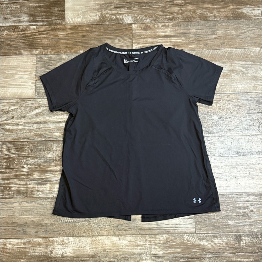 Under Armour Women’s Black Running T- Shirt Size Large